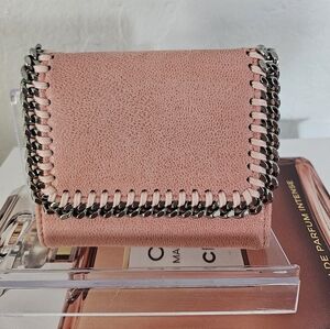 Stella McCartney Farabella Suede Trifold Wallet